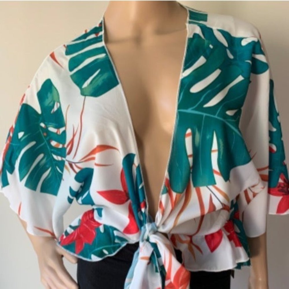 New Floral Summer Top 2X